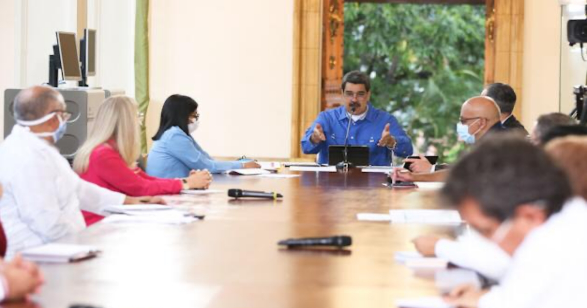 Nicolás Maduro junto a su gabinete. (imagen de referencia) © Twitter / Nicolás Maduro