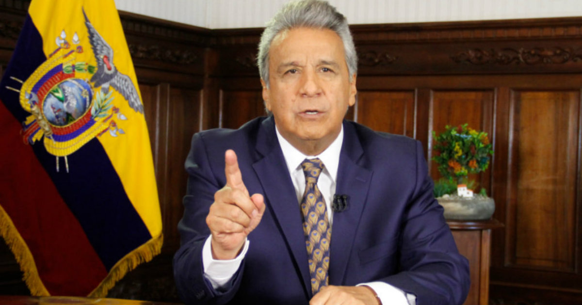El presidente de Ecuador, Lenín Moreno © Twitter/Lenín Moreno