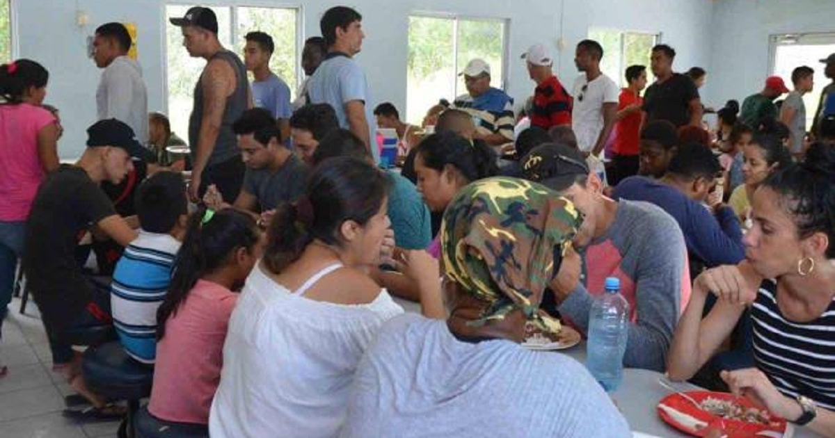 Albergue para migrantes Senda de Vida, en Reynosa © Twitter