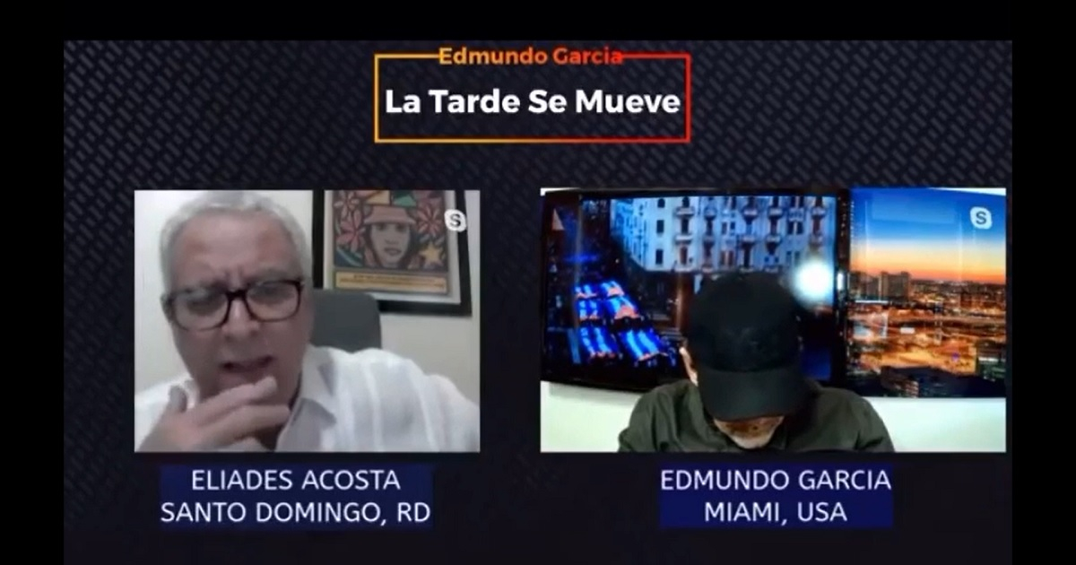 Momento del programa en que Edmundo García se queda dormido © Captura de vídeo