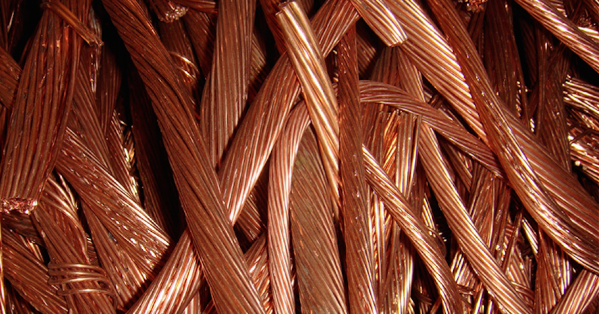 Cables de cobre © Twitter