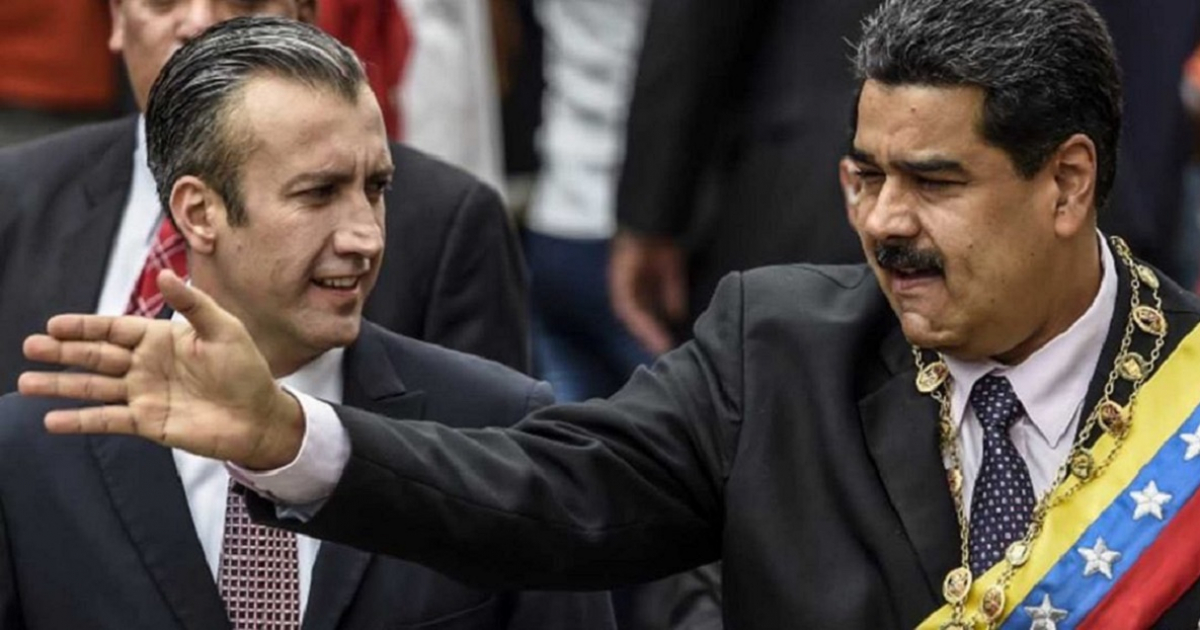 Tarek El Aissami y Nicolás Maduro © Twitter