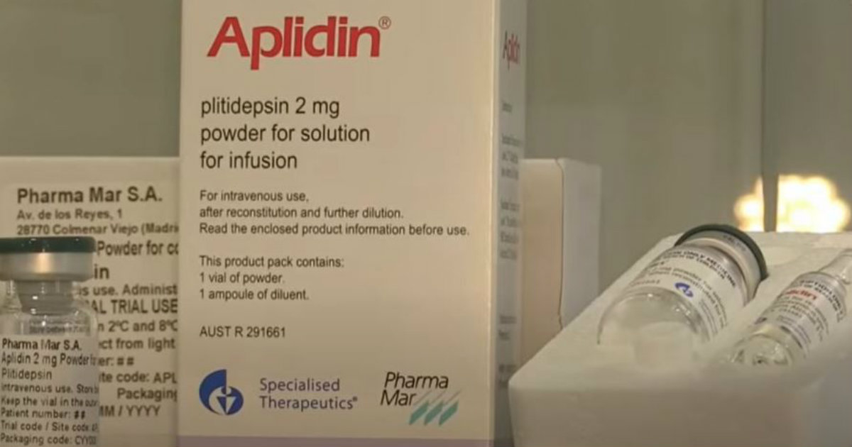 Aplidin, el nuevo medicamento utilizado para tratar el coronavirus © YouTube/screenshot