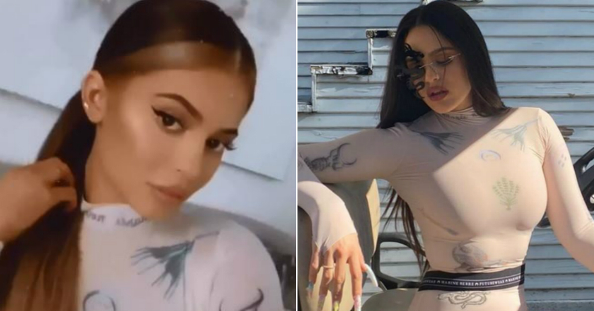 Rosalía y Kylie Jenner lucen el mismo mono © Instagram / Kylie Jenner / Rosalía