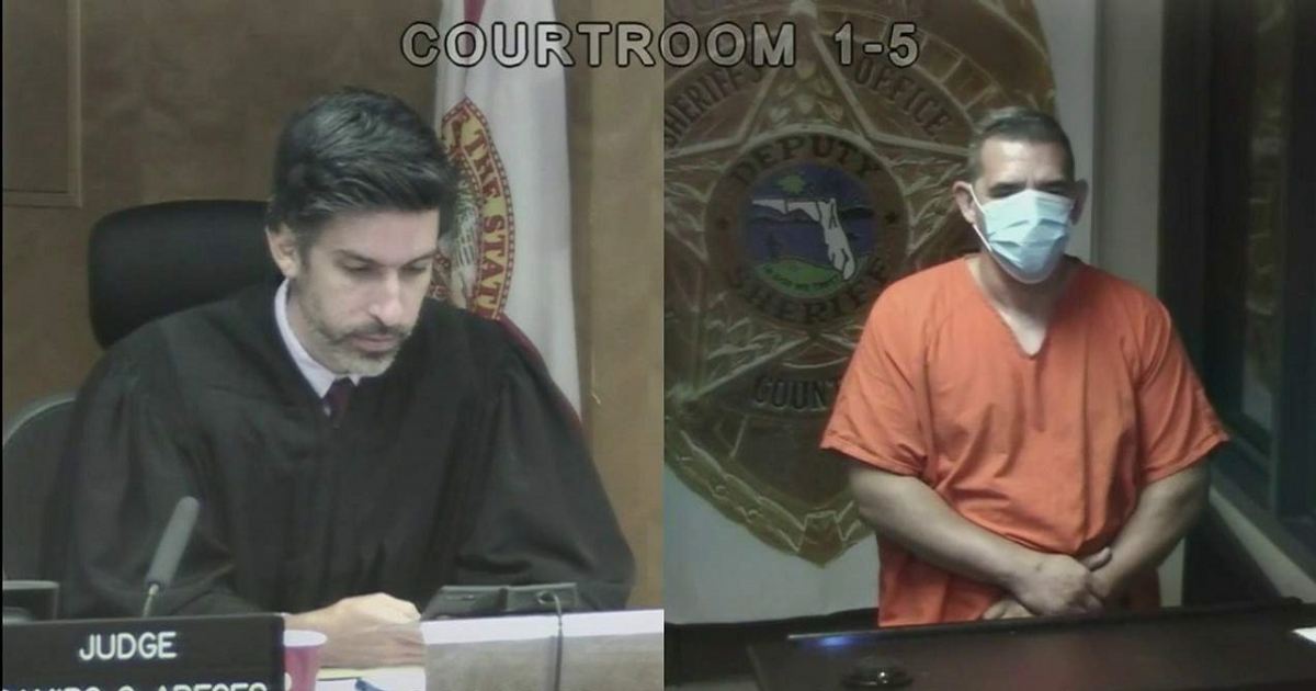 Hombre acusado de robar 960 máscaras N95 en Miami © Local 10 / Captura de video