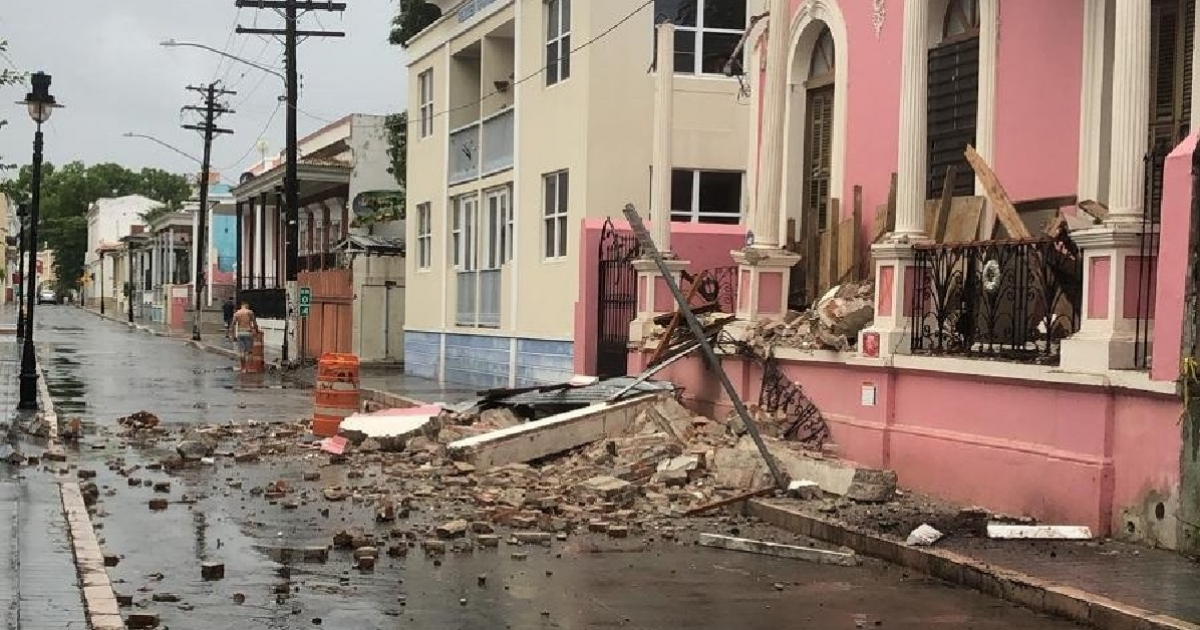 Imagen del sismo en Puerto Rico © Twitter / Puerto Rico Responders Inc