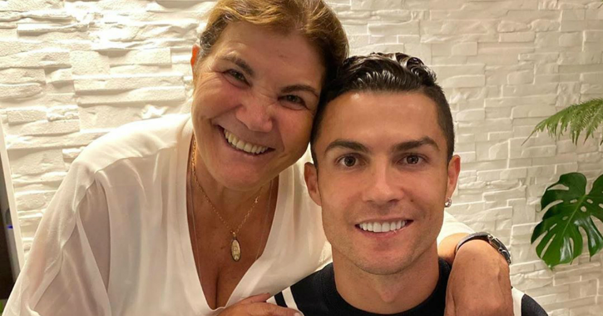 Cristiano Ronaldo junto a su madre Dolores Aveiro © Instagram / Cristiano Ronaldo