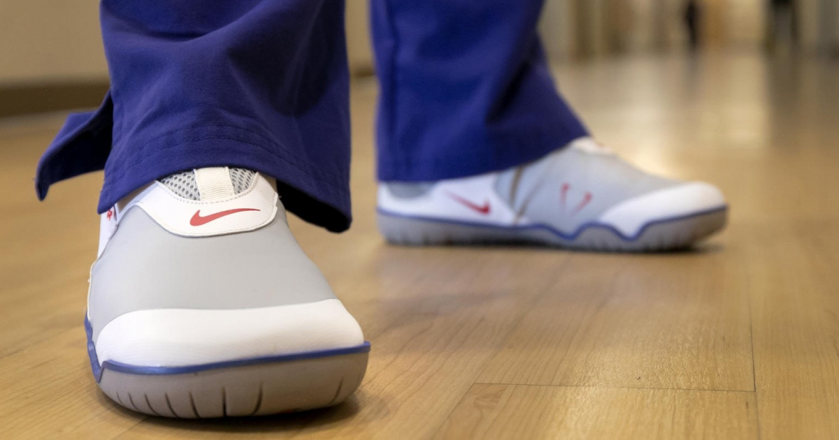 Modelo de zapatilla que donará Nike a los sanitarios © news.nike.com