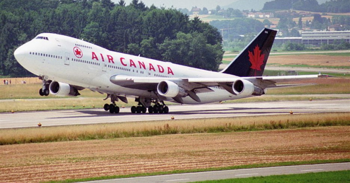 Avión de Air Canada © Wikimedia Commons