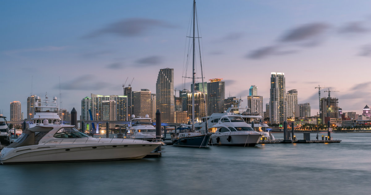 Skyline del downtown de Miami © Flickr/ Maciek Lulko