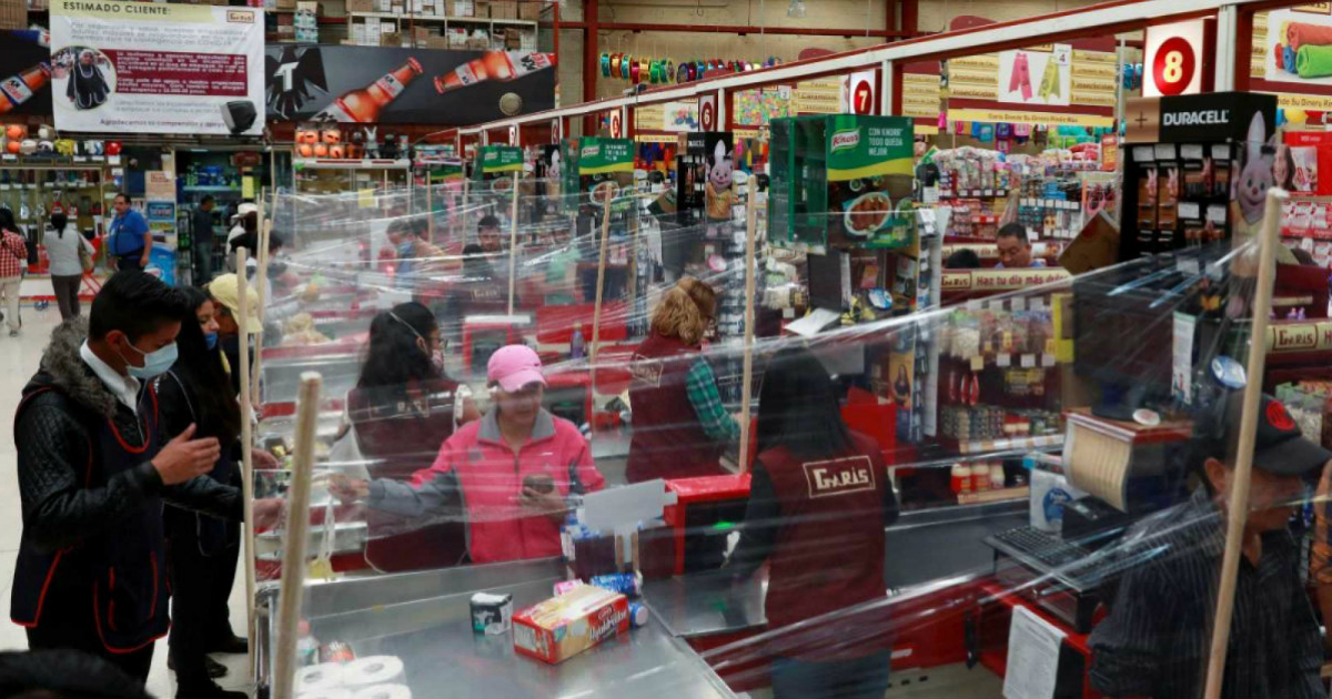 Imagen de un supermercado en México © YouTube/screenshot