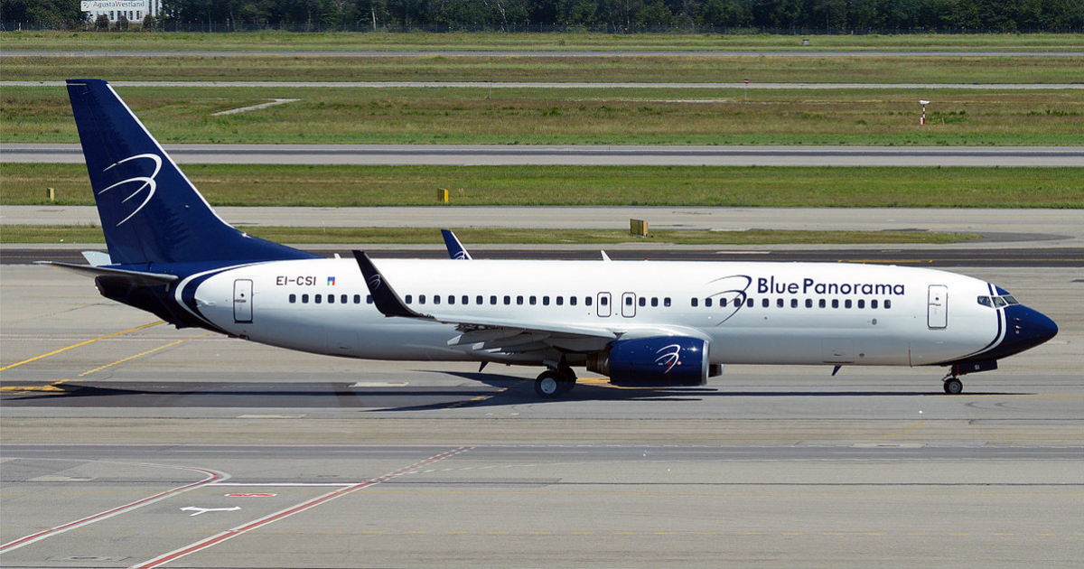 avión de Blue Panorama © Wikimedia