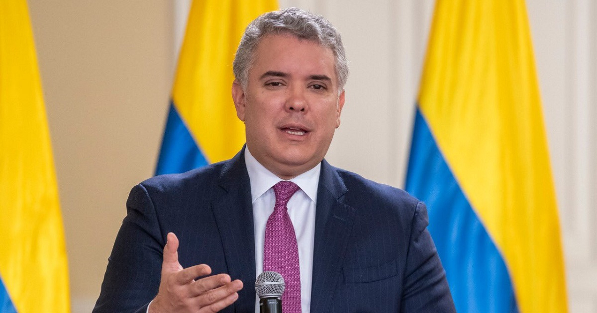 Presidente colombiano Iván Duque © Twitter / @IvanDuque