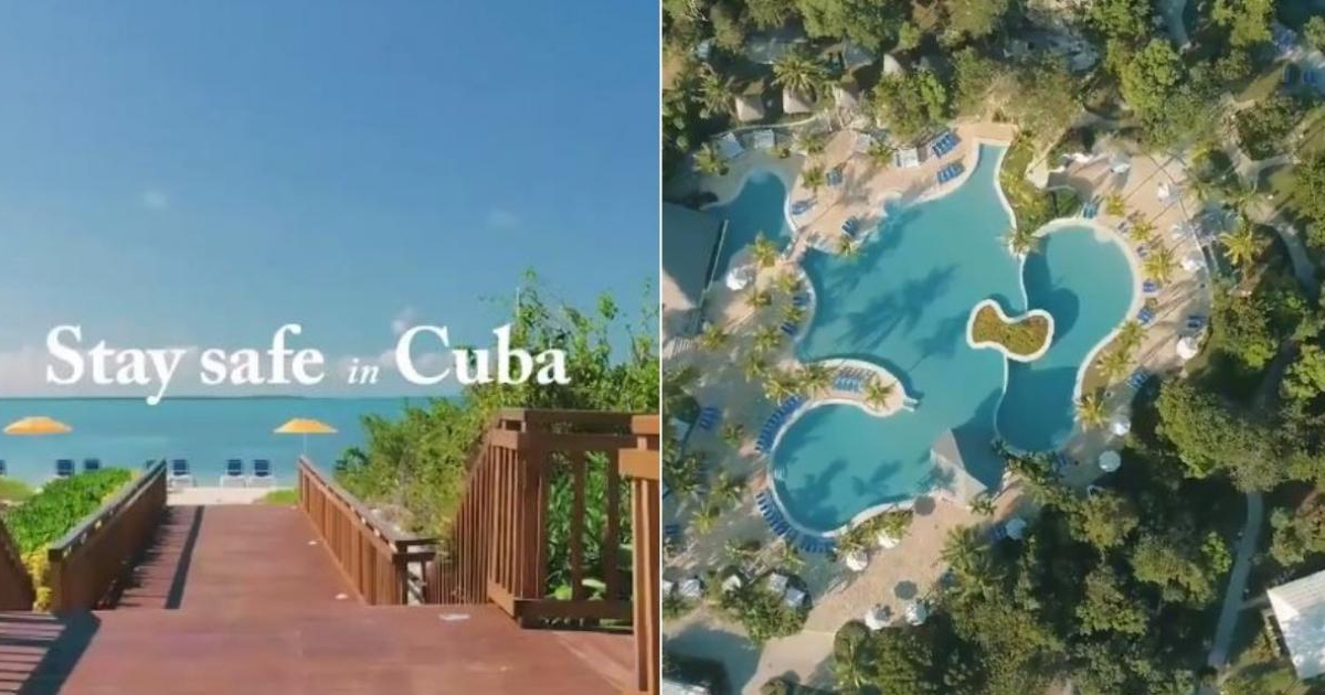 Promoción de Meliá para sus hoteles en Cuba © Captura de video