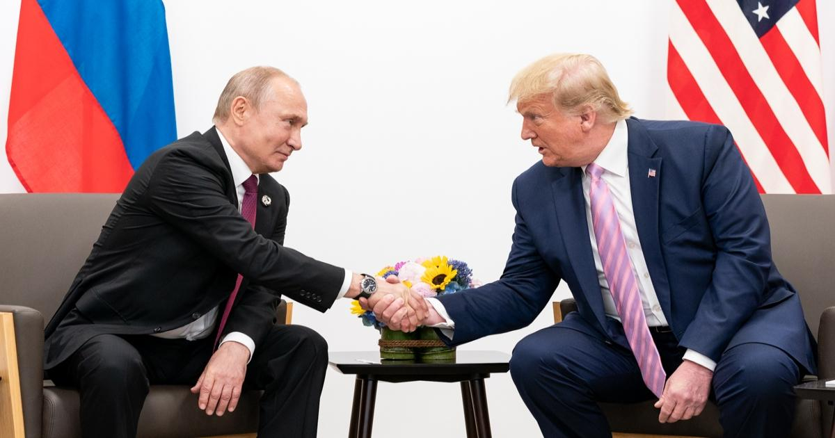 Vladímir Putin y Donald Trump durante un encuentro en 2019 © Flickr / The White House - Shealah Craighead