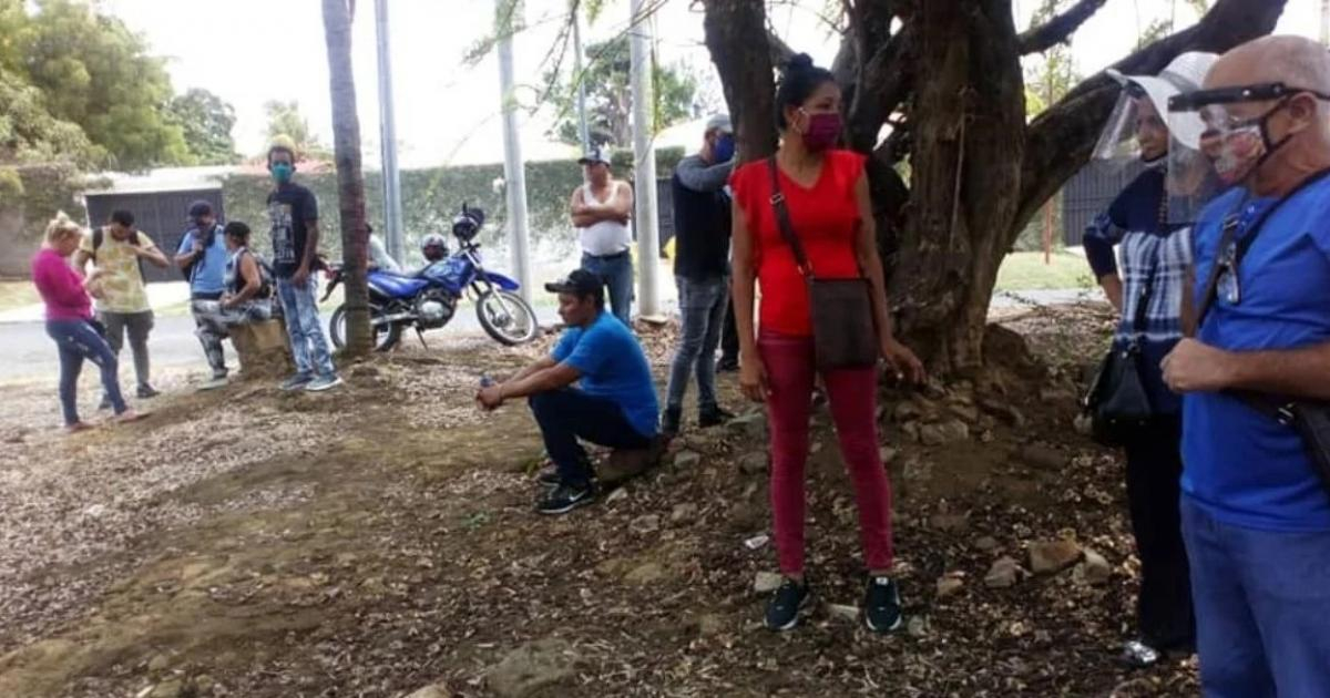 Cubanos varados en Nicaragua © Yosmel Olivero/ Facebook