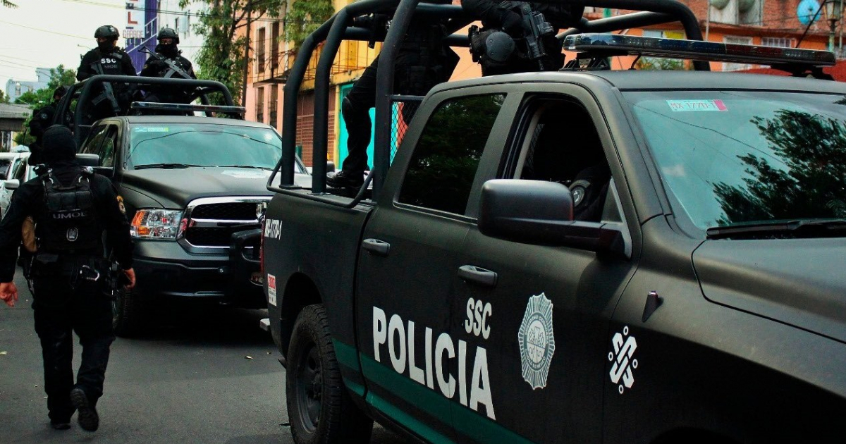Policía de la Ciudad de México © Omar Garcia Harfuch / Twitter