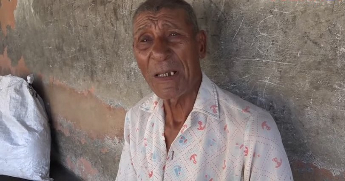 Anciano en Cuba © Captura de video / YouTube