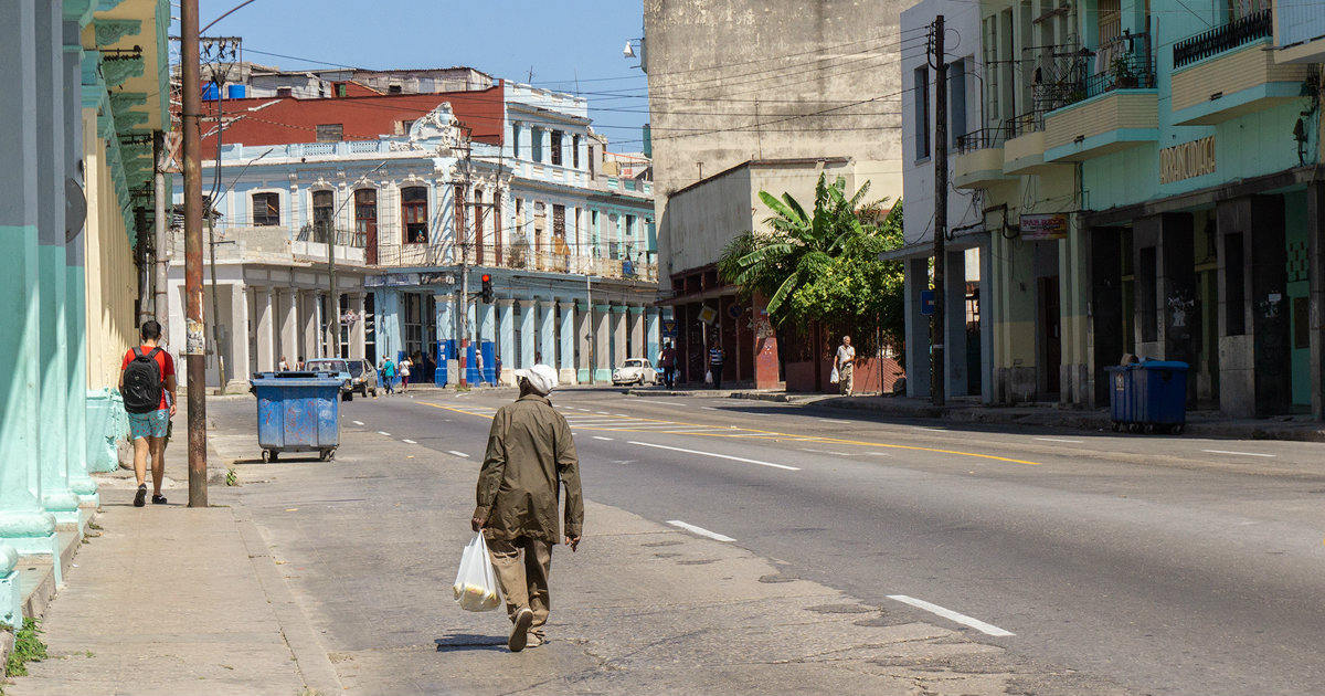 Calles en La Habana vacías en tiempos de coronavirus © CiberCuba