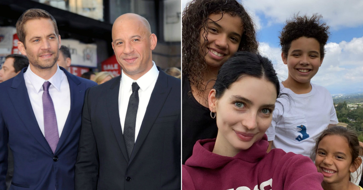 Los hijos de Vin Diesel y la hija de Paul Walker posan juntos © Facebook / Vin Diesel, Instagram / Meadow Walker