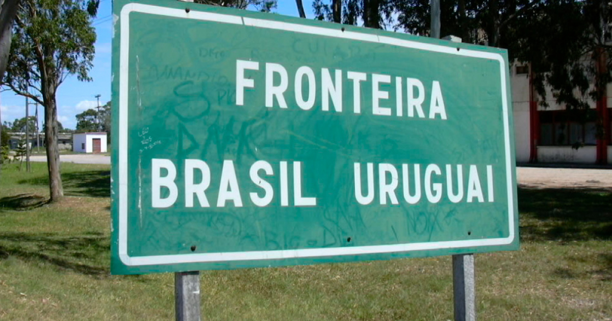 Muchos cubanos intentan cruzar a Uruguay a través de la frontera con Brasil © Wikipedia