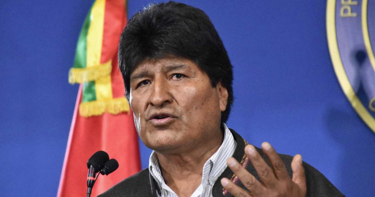 El ex presidente boliviano Evo Morales © Twitter/RTVE