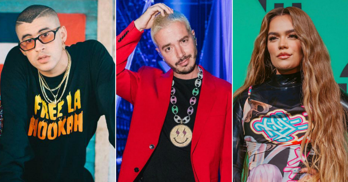  Bad Bunny, J Balvin, Karol G, los más nominados a los Premios Juventud 2020 © Instagram / Bad Bunny, J Balvin, Karol G