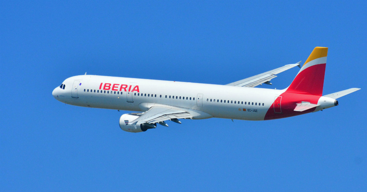 Avión de Iberia (referencia) © Flickr/Mike McBey