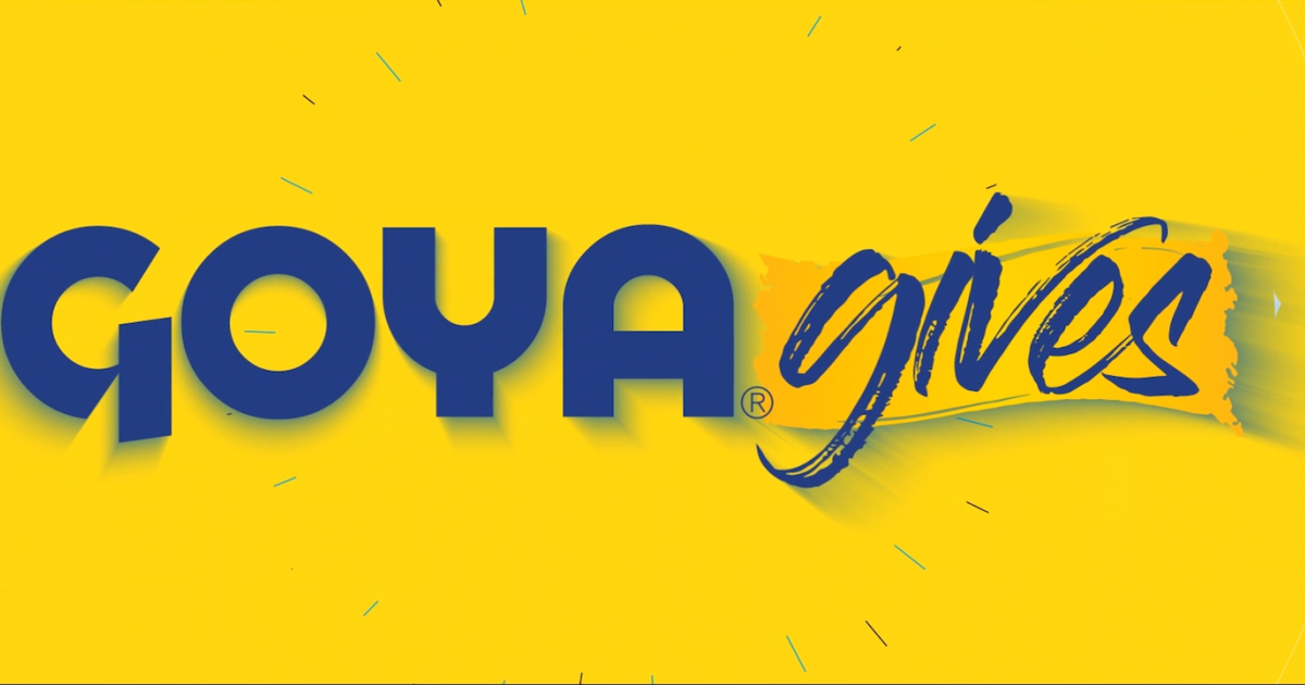 Imagen de la campaña Goya Gives © Goya Foods/Twitter