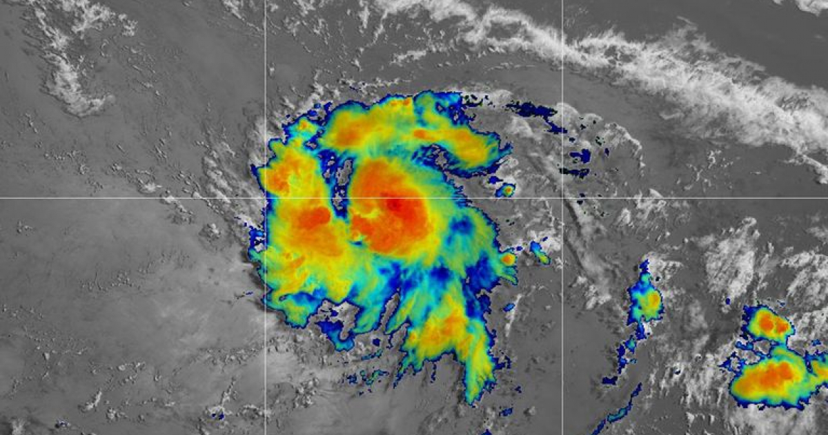 Tormenta tropical Gonzalo © NOAA