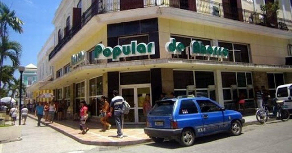 Banco Popular de Ahorro (Imagen de archivo) © ACN