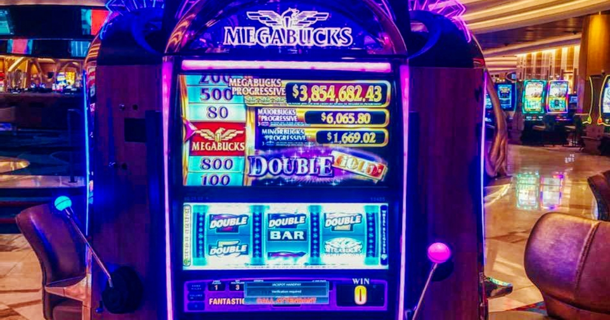 Máquina donde ganó 3.8 millones en Fort Lauderdale, Florida. © Twitter / @HardRockHolly