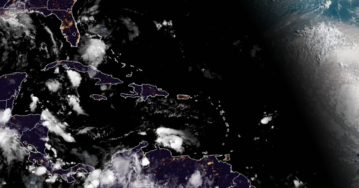 Foto de satélite: los restos de Gonzalo se disipan sobre el Caribe © NOAA.org