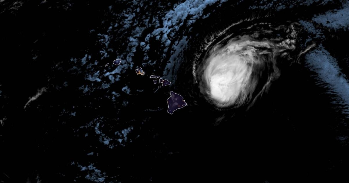 Pronóstico del huracán © Facebook/ NOAA NWS National Hurricane Center