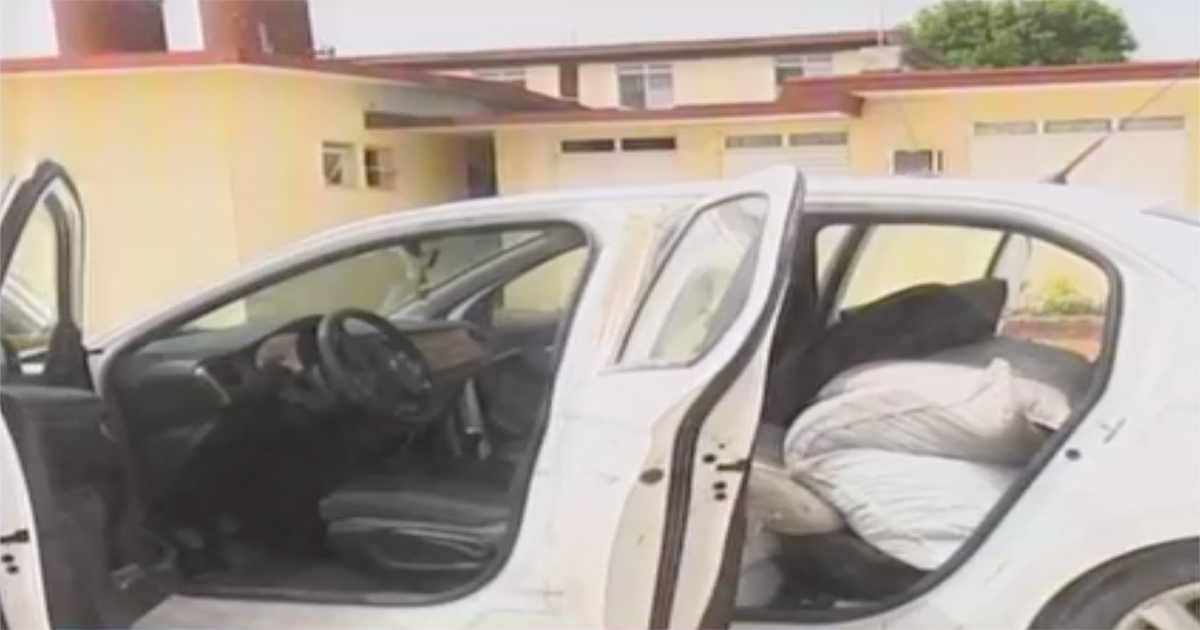 Auto usado para trasiego de café © Captura de video / NTV