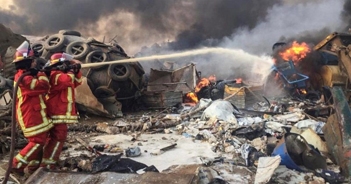 Explosión en el Líbano © Al Jazeera English/Twitter