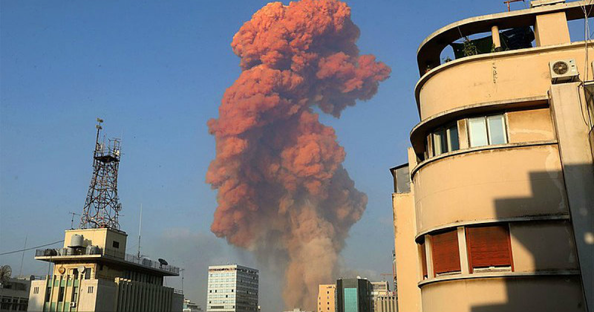 Explosión en Beirut 4 agosto 2020 © Wikipedia.org