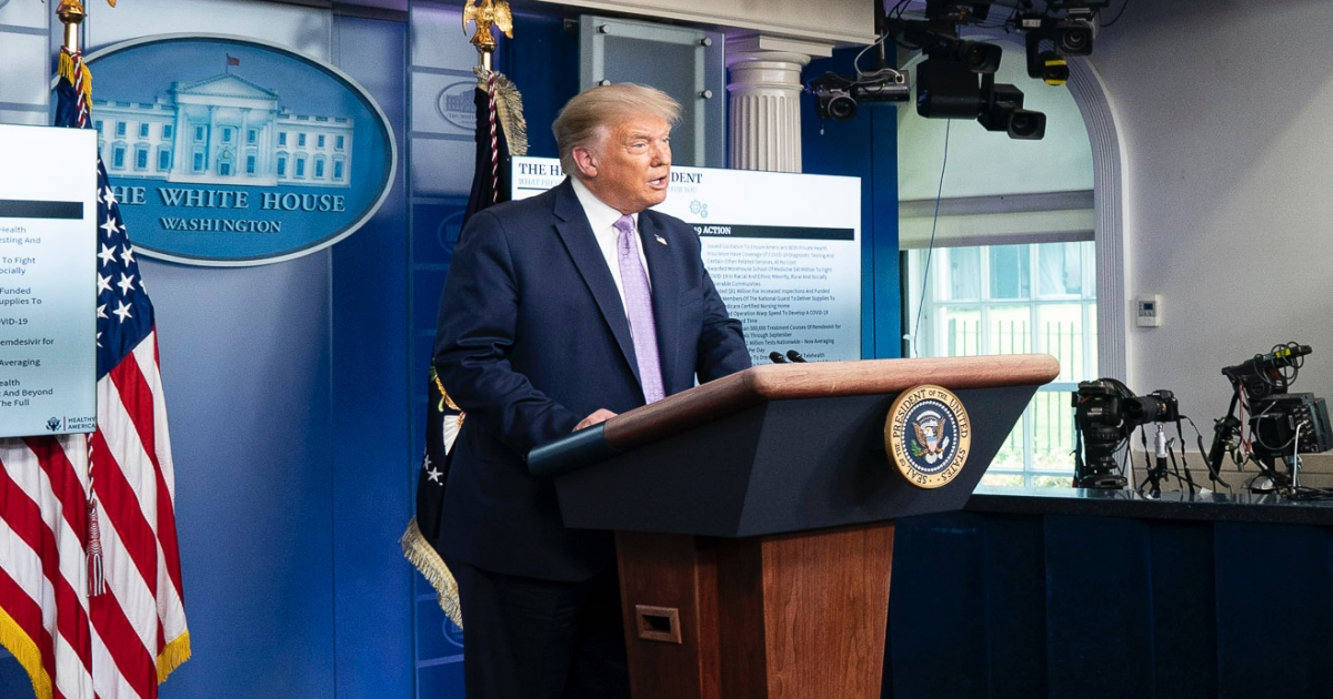 Donald Trump en una conferencia de prensa en la Casa Blanca. (imagen de referencia) © Flickr / The White House Photo - Joyce N. Boghosian
