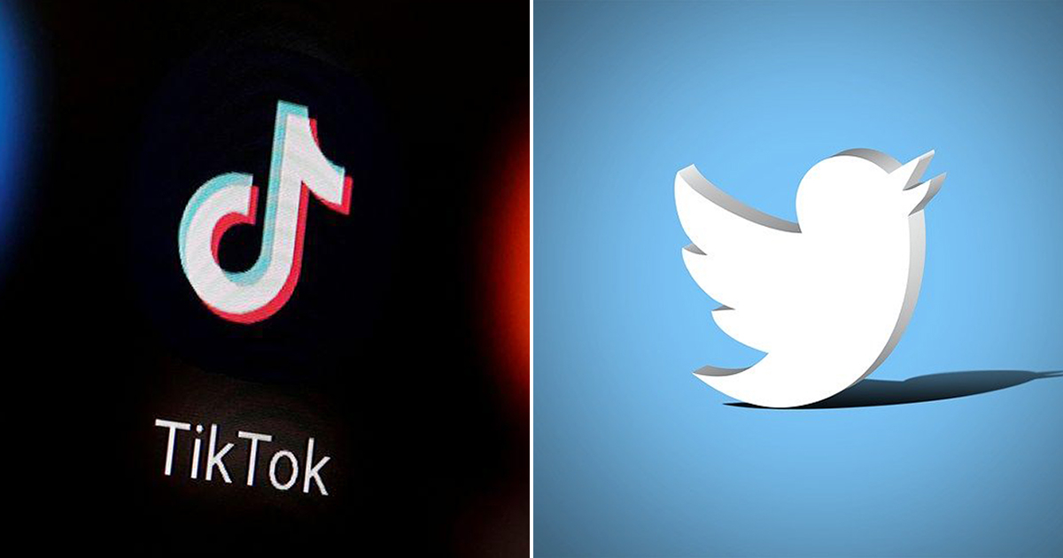 Logos de TikTok y Twitter © Twitter (Reuters Latam) / Pixabay