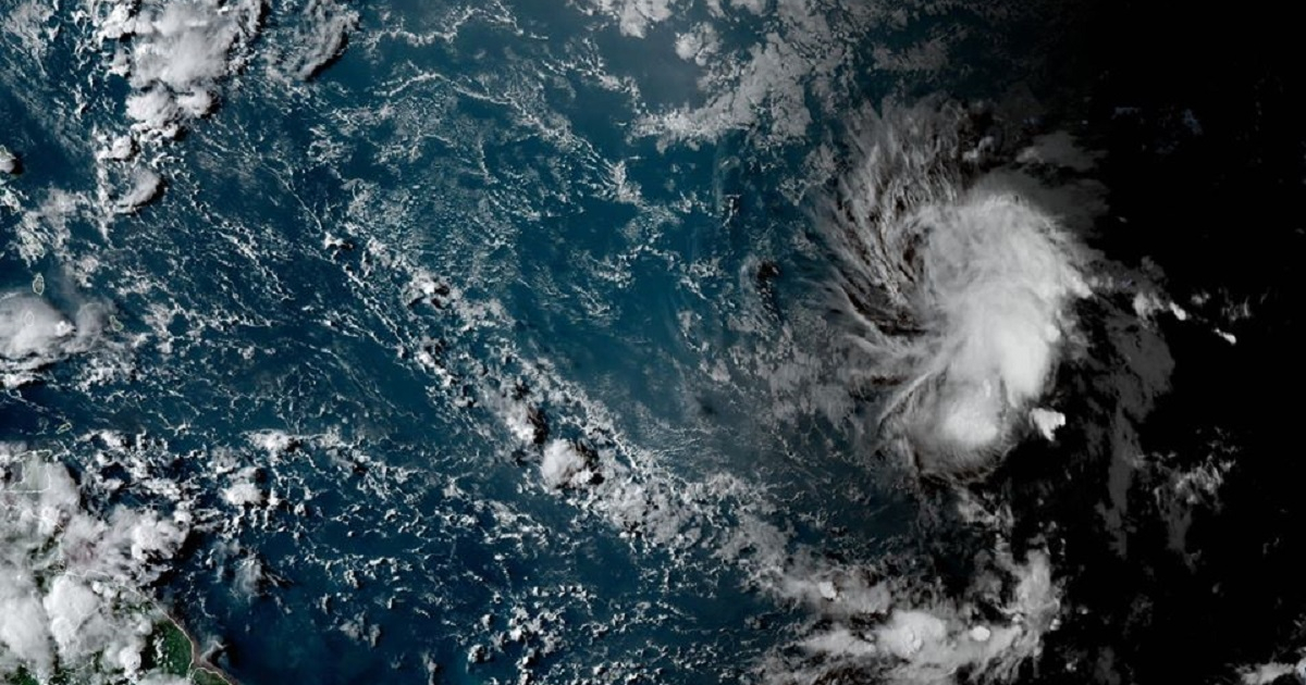 Depresión tropical en el Atlántico © NOAA NWS National Hurricane Center