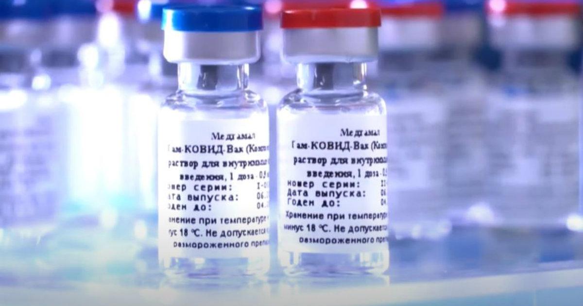 Vacuna rusa (referencia) © YouTube/screenshot-El Universo