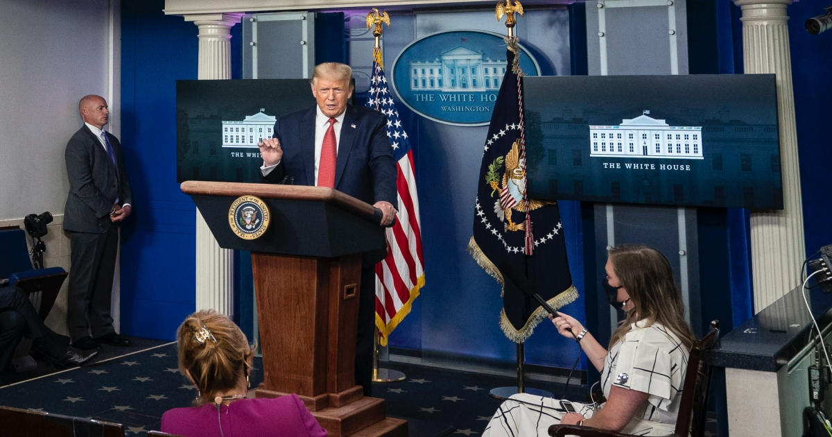 Donald Trump, en una conferencia de prensa en la Casa Blanca. (imagen de referencia) © Flickr / The White House - Joyce N. Boghosian