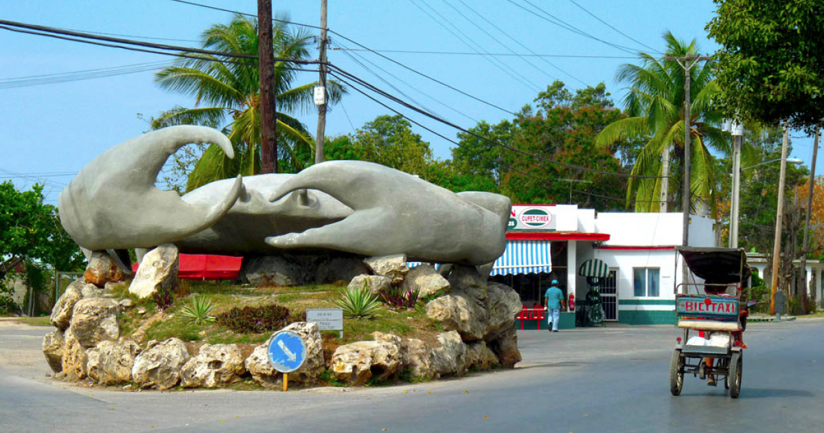 Un monumento emblemático de la ciudad de Caibarién © CiberCuba