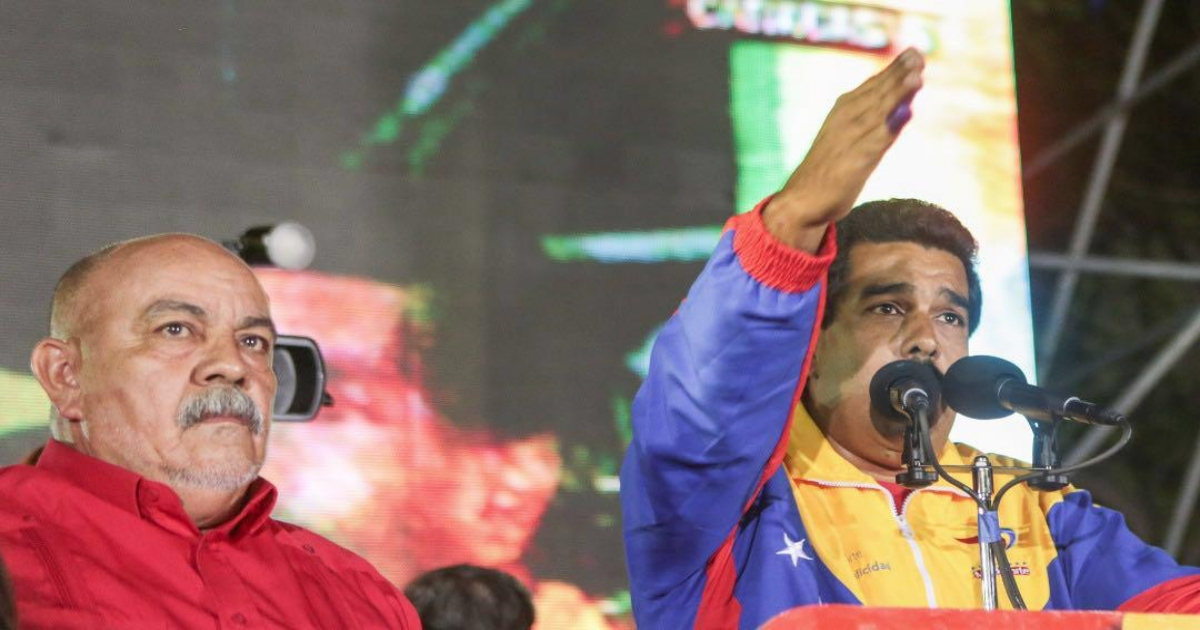 Darío Vivas junto a Nicolás Maduro, en una imagen de archivo. © Twitter / Nicolás Maduro