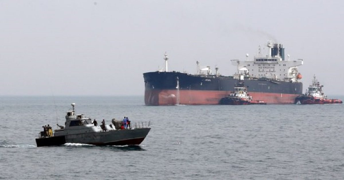 Buque iraní enviado en mayo a Venezuela (imagen referencial) © eladelantado.com