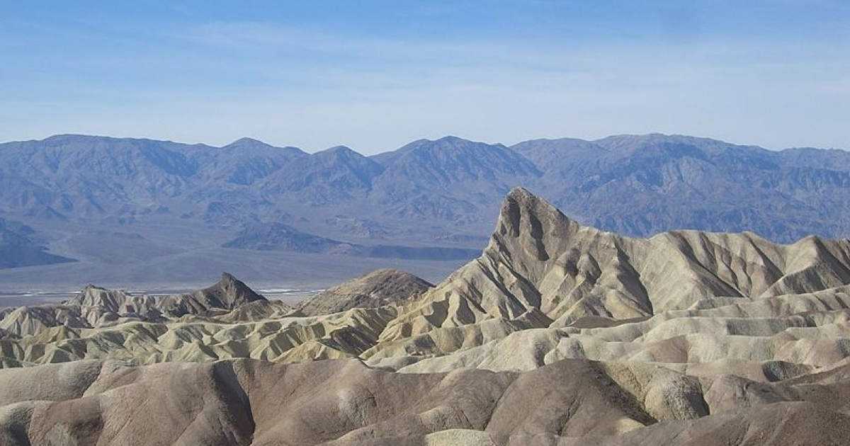 Valle de la Muerte en California © Wikimedia Commons