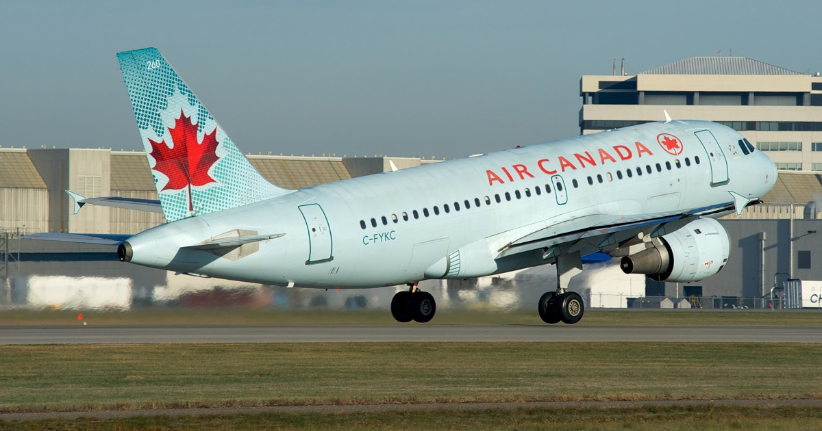Vuelo de Air Canada © Wikipedia Commons