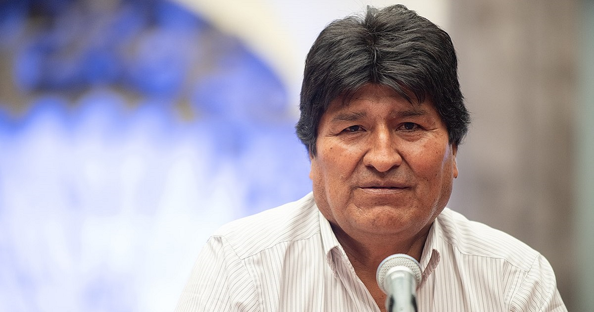 Evo Morales en conferencia de prensa en el Museo de la Ciudad de México (imagen de archivo). © Wikipedia