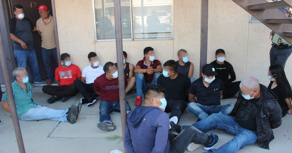 Migrantes detenidos © CBP Mark Morgan/Twitter