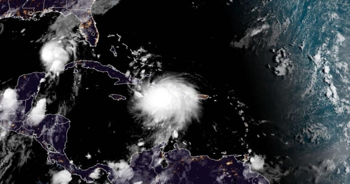 Última imagen del satélite © NOAA